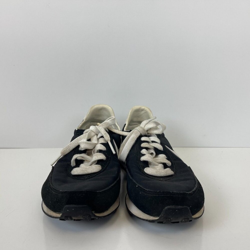 Nike  Waffle Trainer 2 Running Shoes Black White Kids Size 6.5Y - Picture 2 of 6